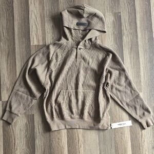 Fear of God Brown Hooded Sweater